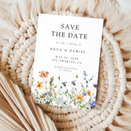 Reserve A Data Jardim de Flores Silvestres de Verão