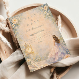 Reserve A Data Jardim Encantado de Conto de Fadas Quinceañera