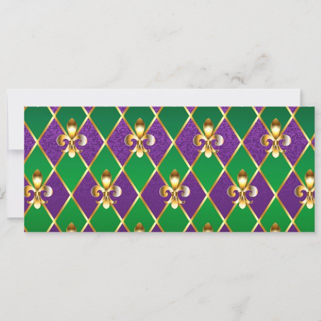 Reserve A Data Jewelry Background Mardi Gras (Frente)