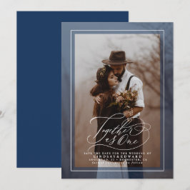 Reserve A Data Juntos como um Elegante Salvar a Foto da Data