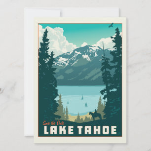 Reserve A Data Lago Tahoe   Salvar a data - foto