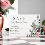 Reserve A Data Lápis-Nos Em Alice No Quadro De Controle Da Maravi<br><div class="desc">Peça a seu convidado que marque seus calendários para seu encontro muito importante com nossa bela vintagem Alice no casamento temático da Terra Maravilha, salve a data. Perfeito para um casamento com a Alice no País das Maravilhas. Restauramos meticulosamente as ilustrações da safra da Alice no País das Maravilhas, desenhando...</div>