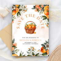 Laranja Tangerina Código QR Foto Casamento