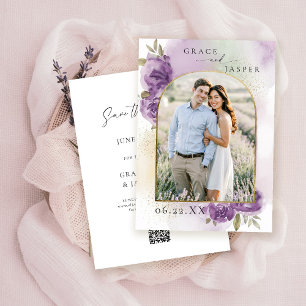 Reserve A Data Lavanda Dreamy Rustic Foto Wedding Salvar Data