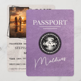 Reserve A Data Lavanda Purple Maldives Passport Salvar Data