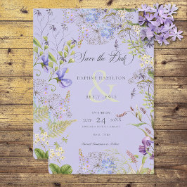 Reserve A Data Lavanda russa e Lavanda de flores selvagens