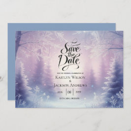 Reserve A Data Lavanda Winter Snowfall Serenade Weding