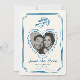 Reserve A Data Letra Desenhada à Mão Divertida Salve a data