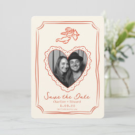 Reserve A Data Letras à Mão Divertidas Salve a data