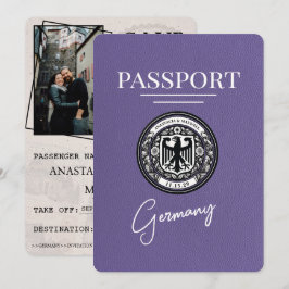 Reserve A Data Lilac Purple Germany Passaporte Exceto Data