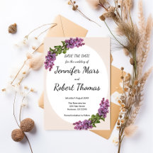 Lilacs e Cream Wedding