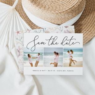 Reserve A Data Limpeza Beach Wedding Save the Date Photo