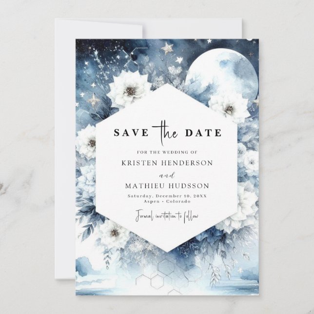 Reserve A Data Linda Casamento de Lua Russo (Frente)