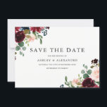 Reserve A Data Lindos Flores Rosa e Borgonha Casamento Elegante<br><div class="desc">Lindas Flores Rosa e Borgonha Casamento Elegante Salve A Data

Veja nossa loja para o convite correspondente,  RSVP e mais

Você pode personalizar este Salve o data para adicionar meus toques pessoais,  como fotografias,  imagens. Você pode alterar a cor do fundo para combinar com as cores do seu casamento.</div>