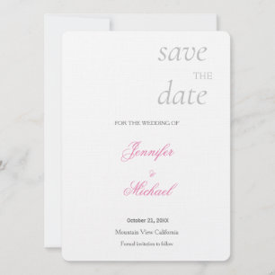 Reserve A Data Linen Wedding Professional Minimalist Modern Plain