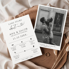 Reserve A Data Linha do Tempo Infográfico de Relacionamento Curto