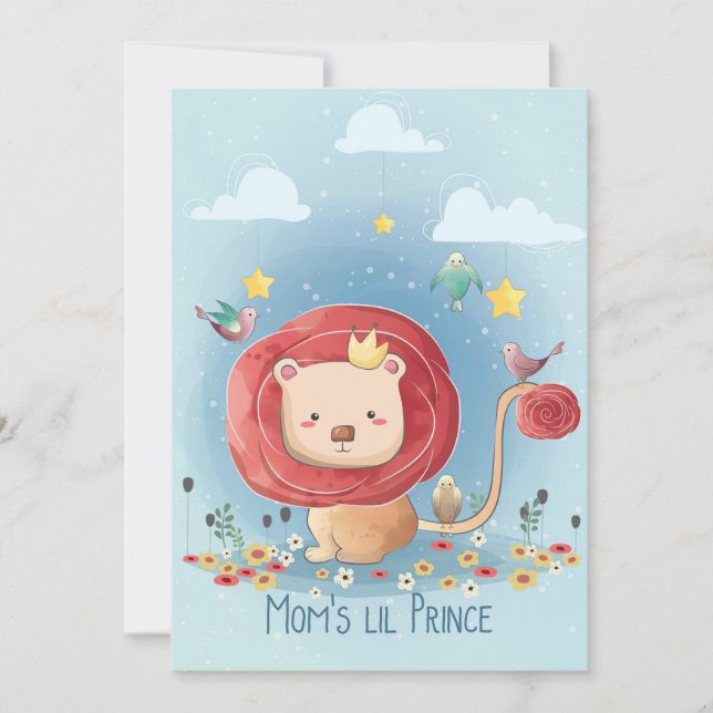 Reserve A Data Lion Cute Lion Prince (Frente)