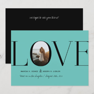 Reserve A Data Love Teal Blue Photo
