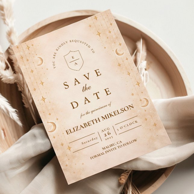 Reserve A Data Lua e Estrelas Atemporais Quinceañera (Criador carregado)