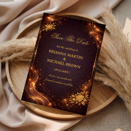 Reserve A Data Luxury Gold Sparkle Wave