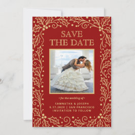 Reserve A Data Luxury Red & Antique-Gold Photo