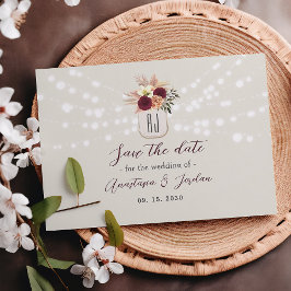 Reserve A Data Luzes de Corda em Potes de Mason Casamento