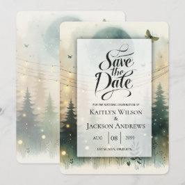 Reserve A Data Luzes de Fadas para Casamento na Floresta de Pinhe