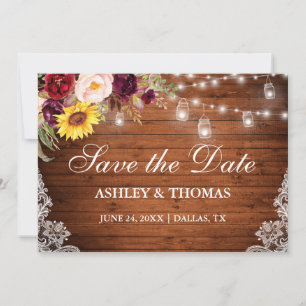 Reserve A Data Luzes Rústicas De Jar De Madeira Misturadas