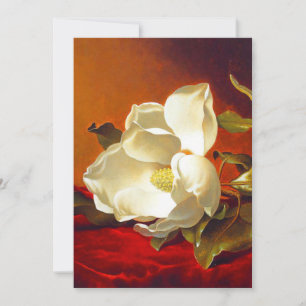 Reserve A Data Magnolia em Red Velvet Martin Johnson Heade