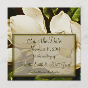Reserve A Data Magnolias Wedding Salve Aviso de Data