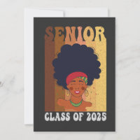 Mais velho 2025 Classe Black Smart Afro Melanin Af