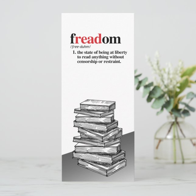 Reserve A Data Marcador de Definição de Freadom (Em pé/Frente)