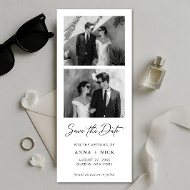 Reserve A Data Marcador de Fotos de Casamento em Faixa de Foto Mo