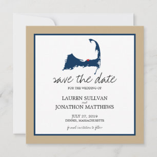Reserve A Data Marinho Azul Dennis Cape Cod Casamento Salvar Data