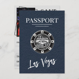 Reserve A Data Marinho Azul Las Vegas Passaporte Salvar Data