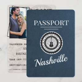 Reserve A Data Marinho Azul Nashville Passaporte Salvar Data