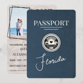 Reserve A Data Marinho Blue Florida Passport Salvar a data