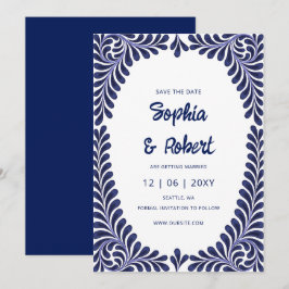 Reserve A Data Marinho Fiesta Blue Talavera mexicano