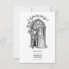 Reserve A Data Medieval Gothic Knight Bride Groom
