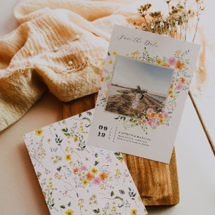 Reserve A Data Midverão Foto Romântica de Florais de outono