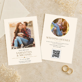 Reserve A Data Minimalista Foto Simples Casamento Salve a Data
