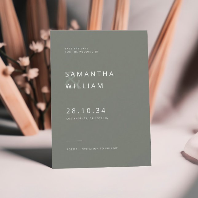 Reserve A Data Mistura moderna e casamento elegante (Criador carregado)