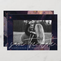 Modern Boho Floral Fantasy Dark Queda Roxo