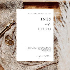 Reserve A Data Modern Fine Line Signature Script Luxury Invite