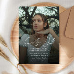 Reserve A Data Modern Photo High School Graduation<br><div class="desc">Announce your graduate’s milestone with this Modern Photo High School Graduation Save the Date. Featuring a clean, contemporary layout and stylish typography, this design highlights a favorite senior photo while sharing the important celebration date with family and friends. Perfect for high school graduation parties, senior celebrations, and Class of 2026...</div>