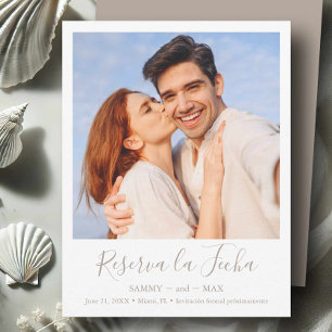 Reserve A Data Modern Salve a data com a foto do Casal