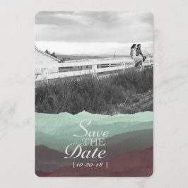 Reserve A Data Modern Watercolor Mountain Salva A Data