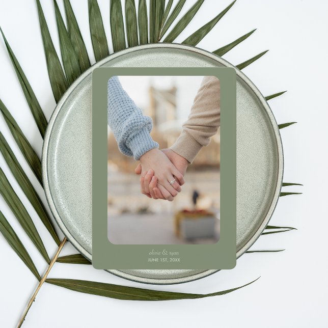 Reserve A Data Modern Wedding | SALVAR A DATA | Escuro (Criador carregado)