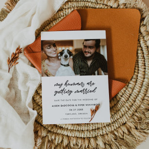 Reserve A Data Moderno Os meus humanos vão casar com uma foto