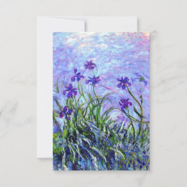 Reserve A Data Monet Lilac Irises (Frente)